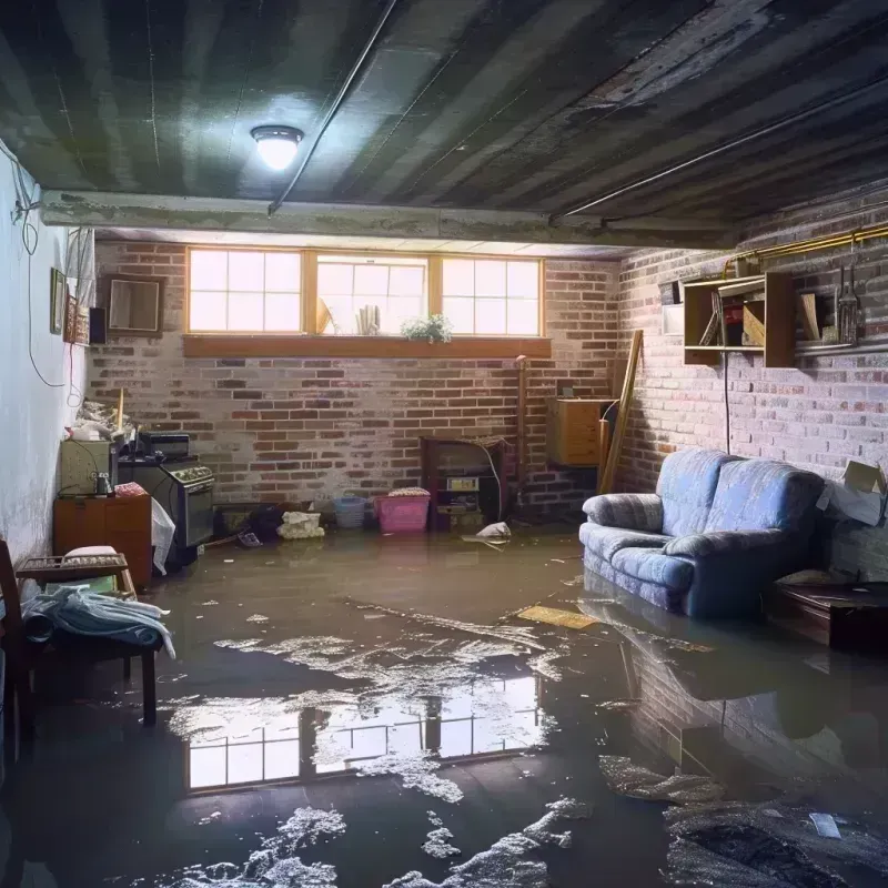 Flooded Basement Cleanup in Central City, KY